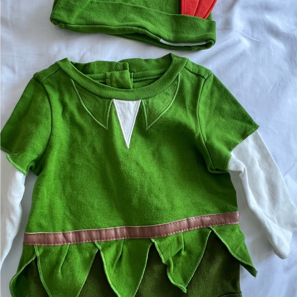 Disney Green and White Elf Costume for Kids